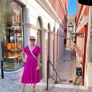 Böhme smocked midi dress